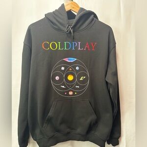 Coldplay Music Of The Spheres Tour Hoodie Pullover Merchandise 2024 Live